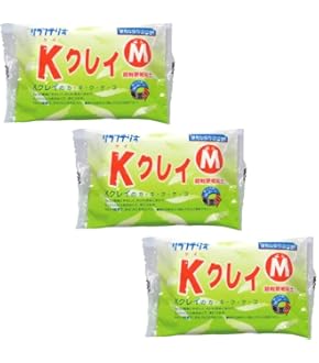 Amazon.co.jp: サンワ KクレイM 超軽量紙粘土 3個パック : ホビー